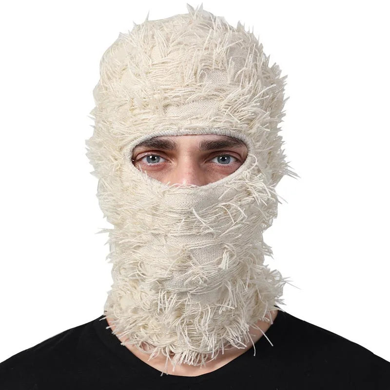 Distressed balaclava