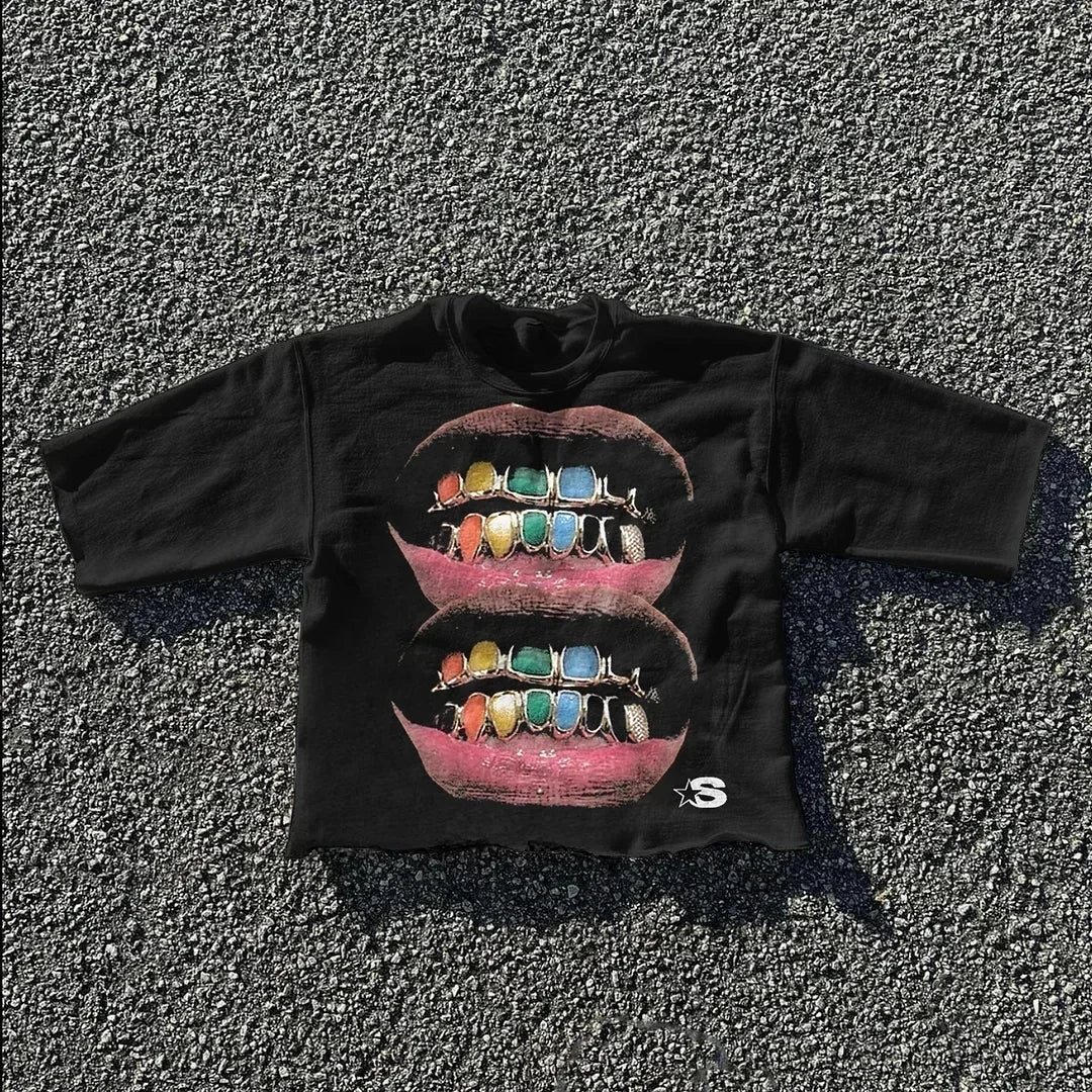 T-shirt lippen