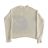 Knitted jumper white