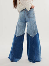 Patchwork jeans